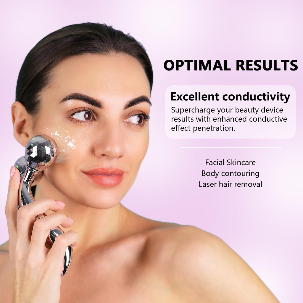 YMEYFAN 2.5L Conductive Gel for Microcurrent, RF & Laser Hair Removal | Hydrating, Sulfate & Phthalate-Free