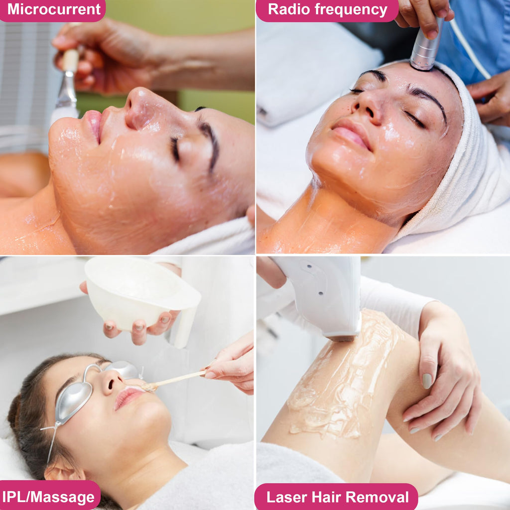 YMEYFAN 2.5L Conductive Gel for Microcurrent, RF & Laser Hair Removal | Hydrating, Sulfate & Phthalate-Free