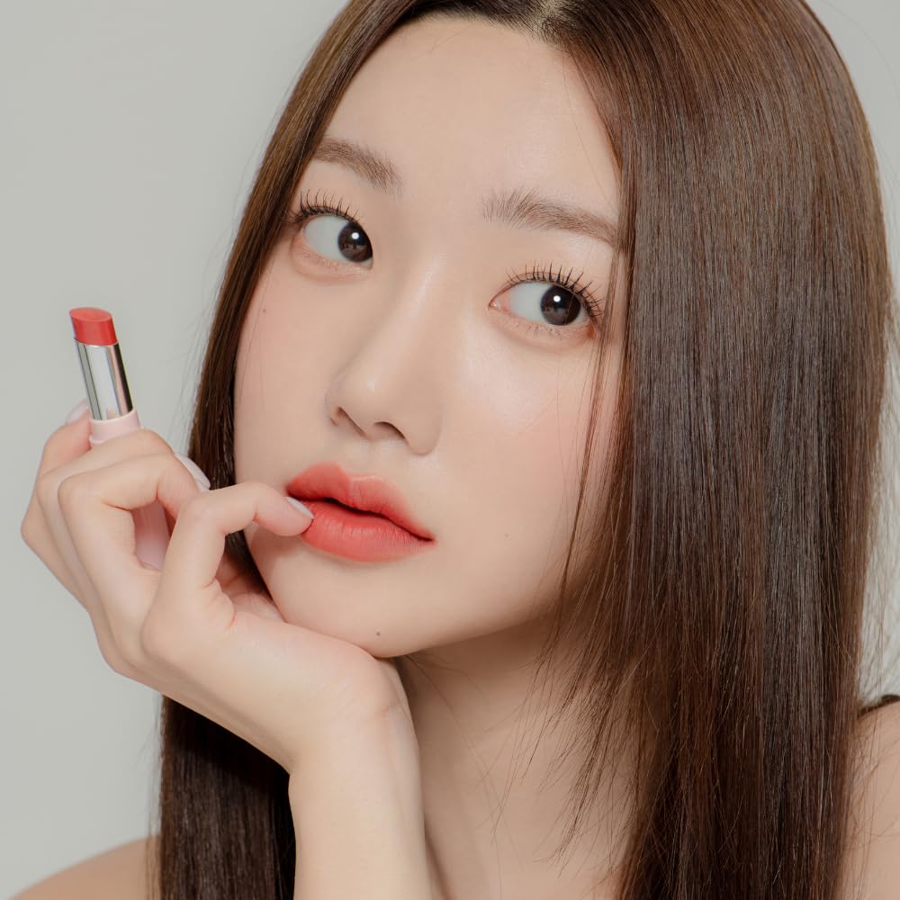 YNM Cream Matte Lipstick Rose Beige – Long-Lasting Velvet Finish & Hydrating Color