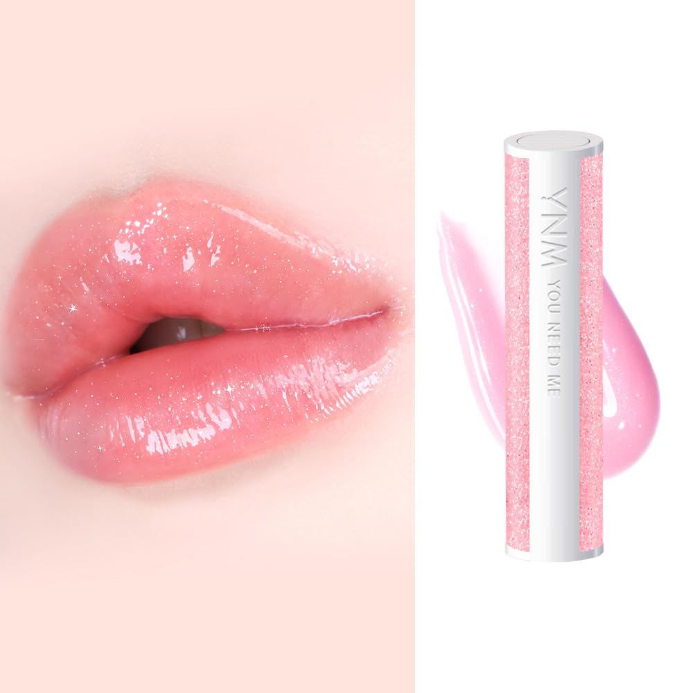 YNM Ultimate Lip Plump – Pink Sparkle | Hydrating High-Shine Lip Plumper