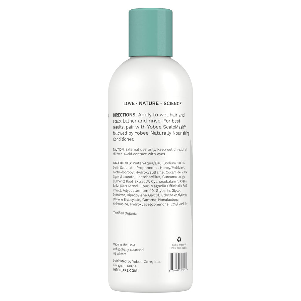 Yobee Rebalancing Shampoo – Probiotic, Sulfate-Free Scalp Care for Dandruff & Itch