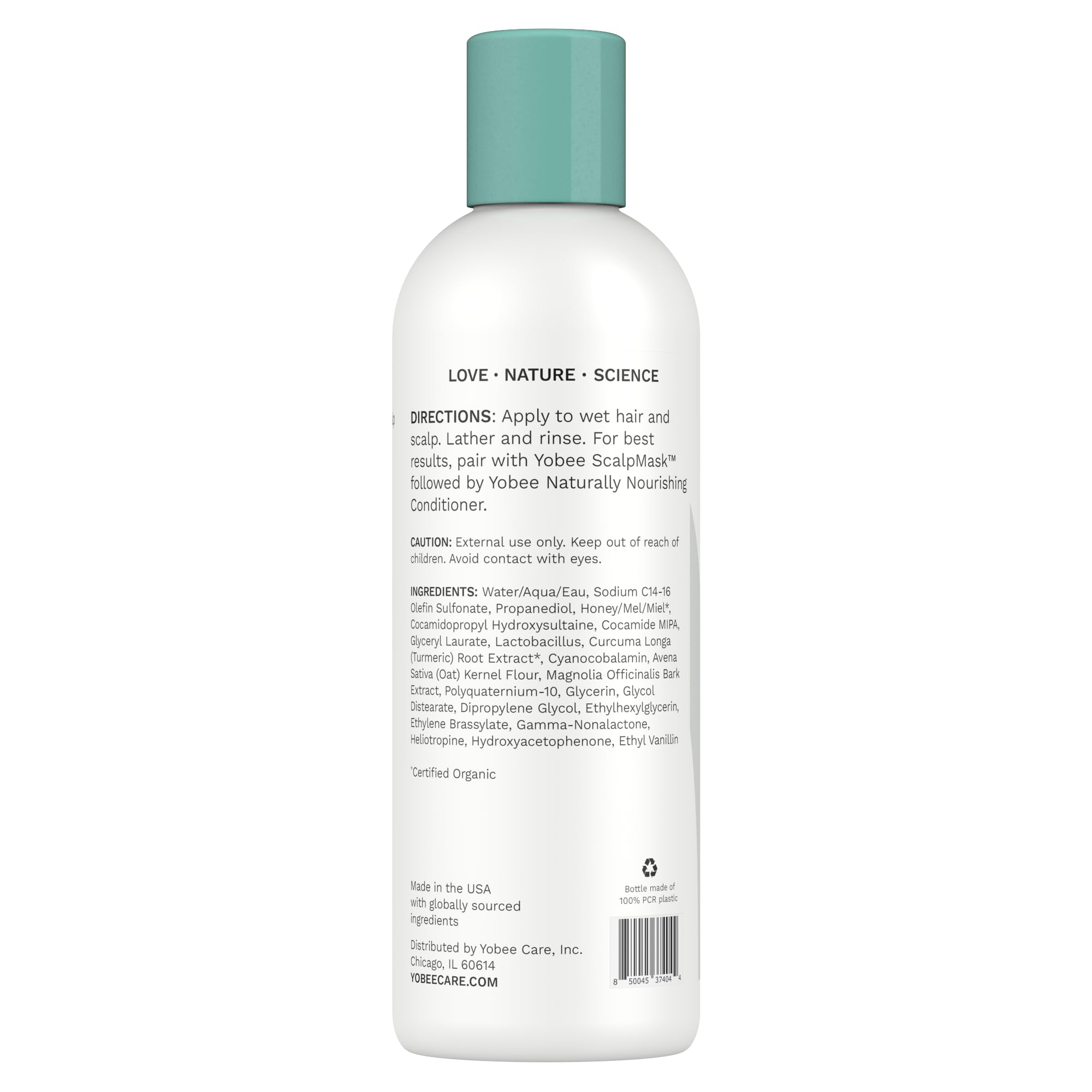 Yobee Rebalancing Shampoo – Probiotic, Sulfate-Free Scalp Care for Dandruff & Itch