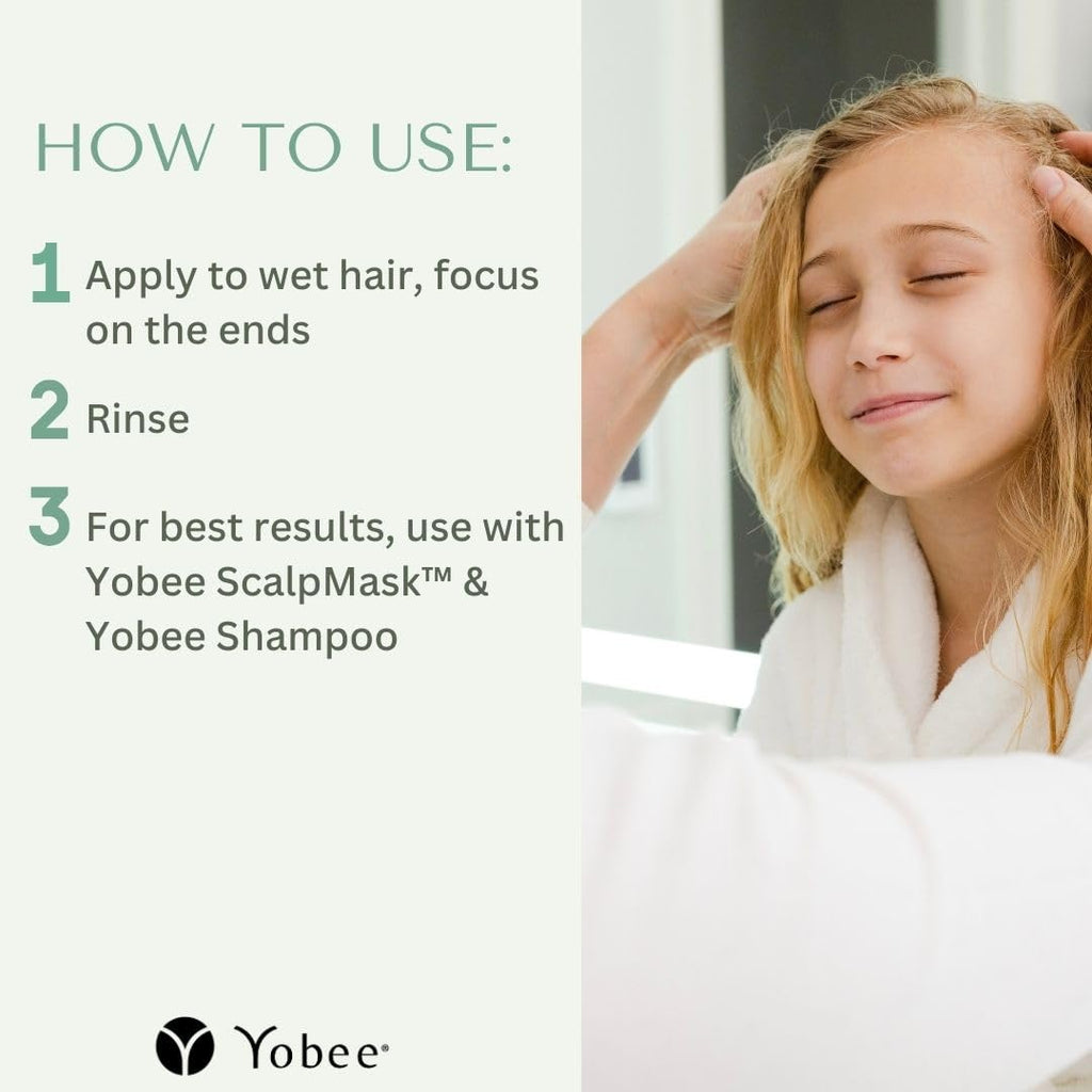 Yobee Hair Conditioner for Dry Scalp Relief – Probiotic Hydration & Dandruff Care