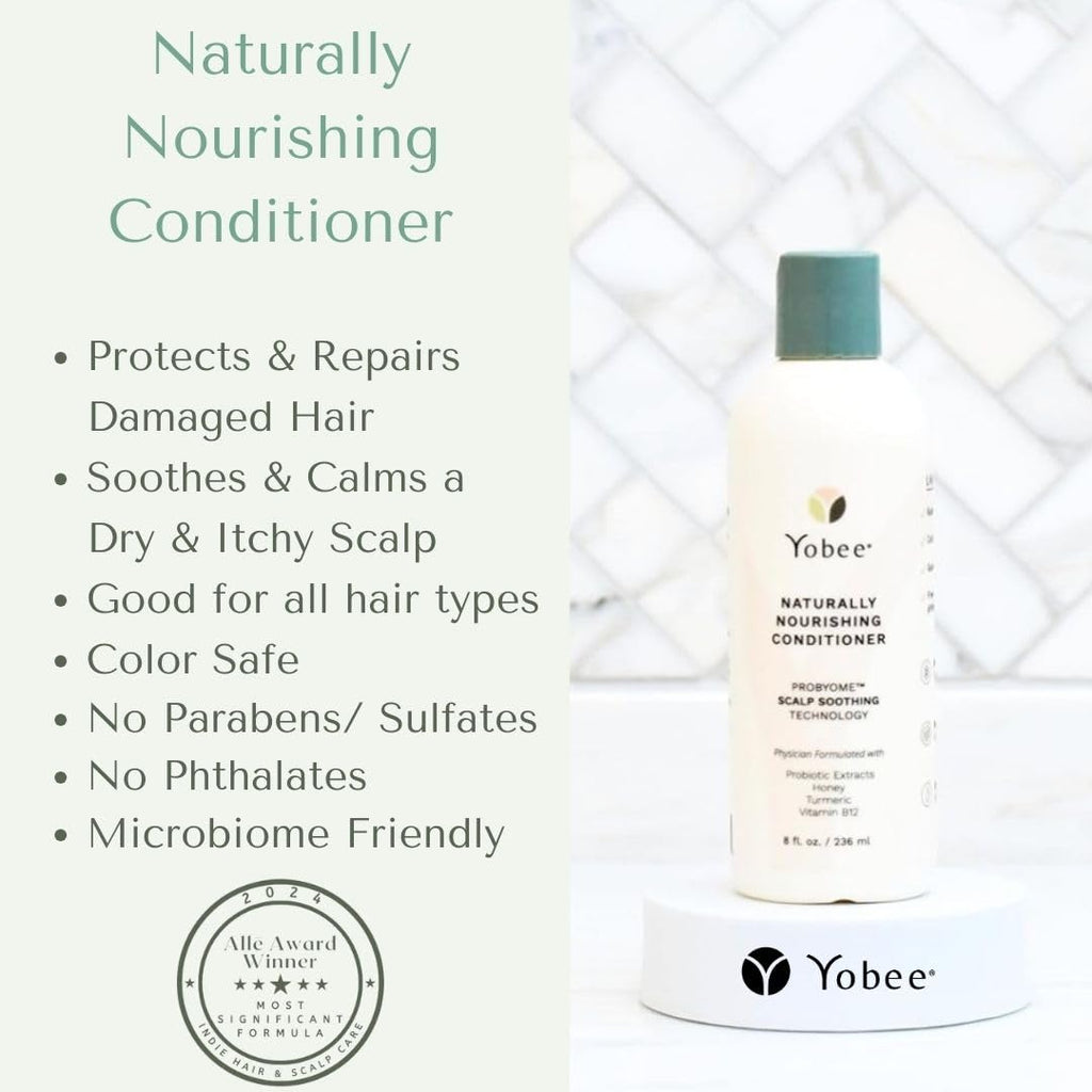 Yobee Hair Conditioner for Dry Scalp Relief – Probiotic Hydration & Dandruff Care