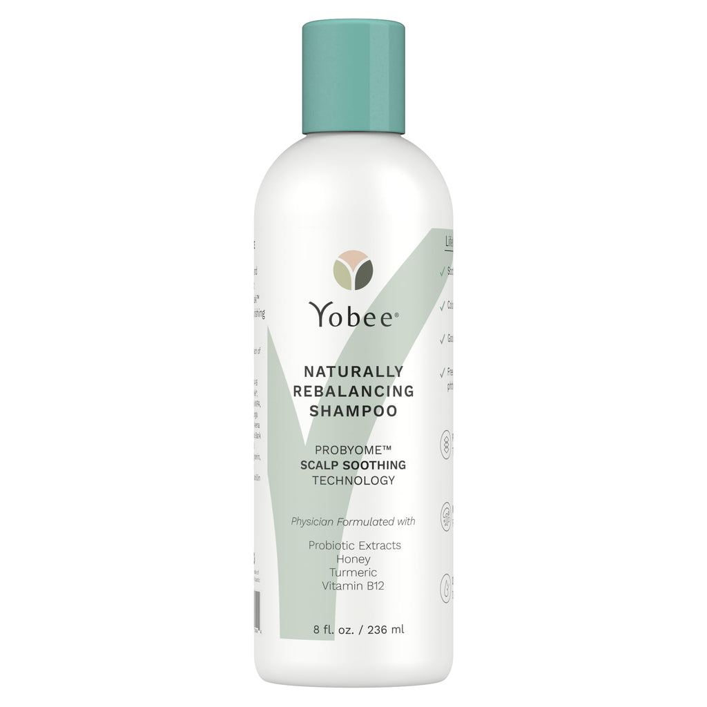 Yobee Rebalancing Shampoo – Probiotic, Sulfate-Free Scalp Care for Dandruff & Itch