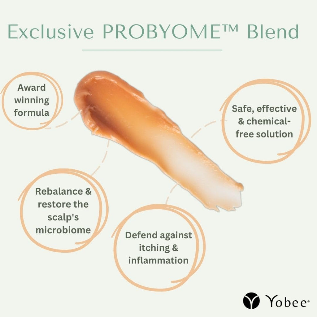 Yobee Ultra Gentle Scalp Mask – Probiotic Dry Scalp Care for Babies (4 oz)