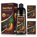 Yocisku Coffee Hair Dye Shampoo 3 in 1 — Gray Coverage, Easy At-Home Color, 16.9 Fl Oz