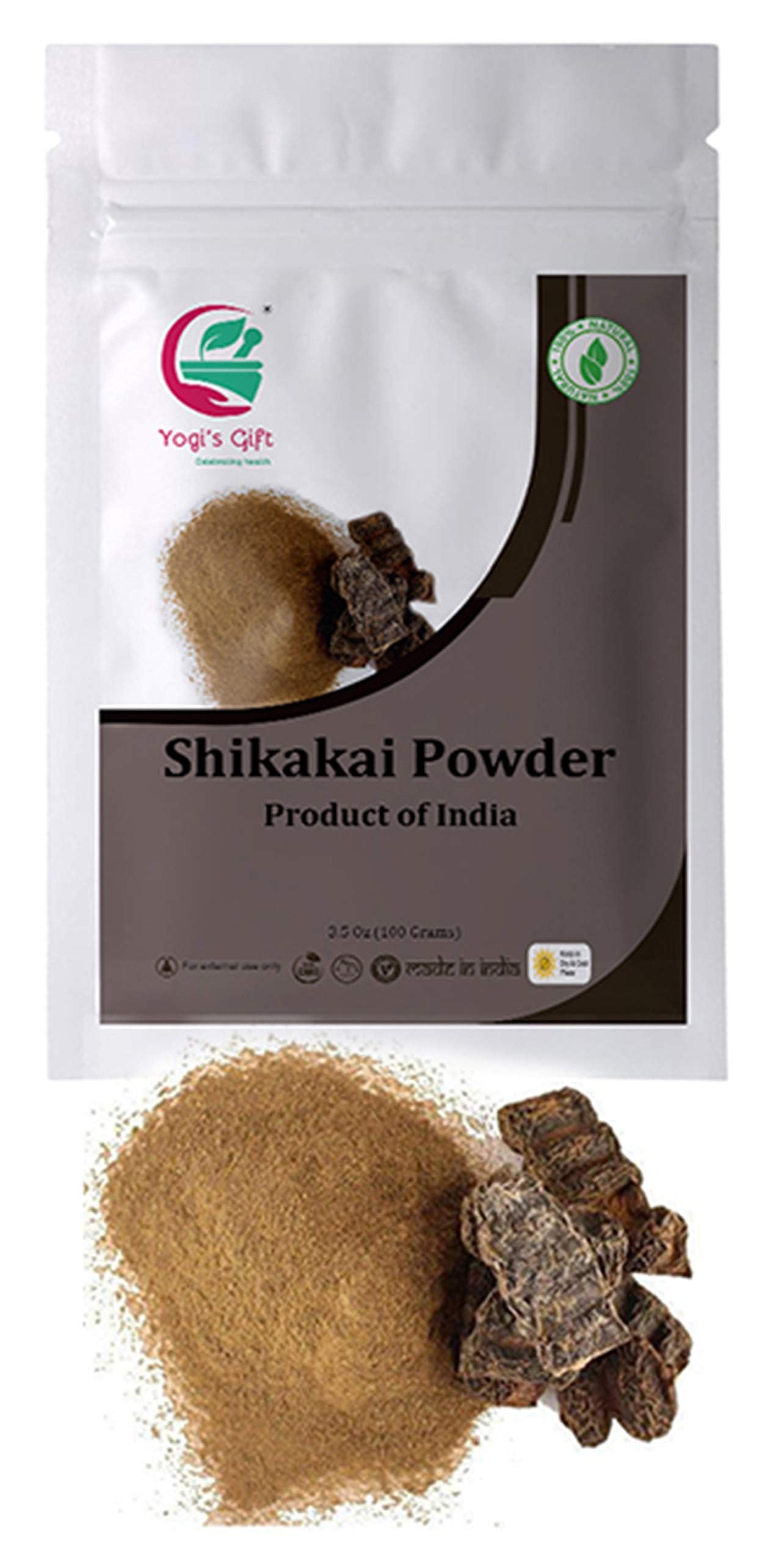 YOGI'S GIFT Celebrating Health Herbal Hair Care Combo Pack (500g) – Ayurvedic Powders: Amla, Reetha, Shikakai, Brahmi & Hibiscus