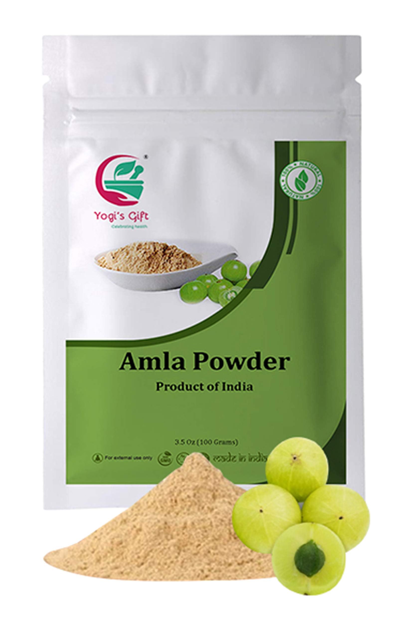YOGI'S GIFT Celebrating Health Herbal Hair Care Combo Pack (500g) – Ayurvedic Powders: Amla, Reetha, Shikakai, Brahmi & Hibiscus