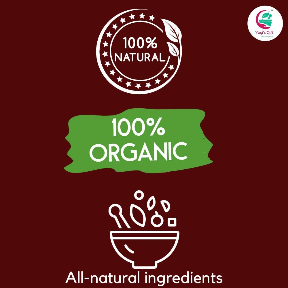 YOGI'S GIFT Celebrating Health Herbal Hair Care Combo Pack (500g) – Ayurvedic Powders: Amla, Reetha, Shikakai, Brahmi & Hibiscus