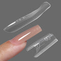 YOKEFELLOW Original Sandwich Nails Dual Forms – 240Pcs, 15 Sizes, Quick Extensions