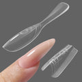YOKE FELLOW Original Sandwich Nails Dual Forms – 240 Pcs Nail Mold for Quick Extensions (No Paper Forms, 15 Sizes)