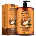 Yoken Pure Argan Oil 16 oz – 100% Natural, Cold-Pressed, Unrefined
