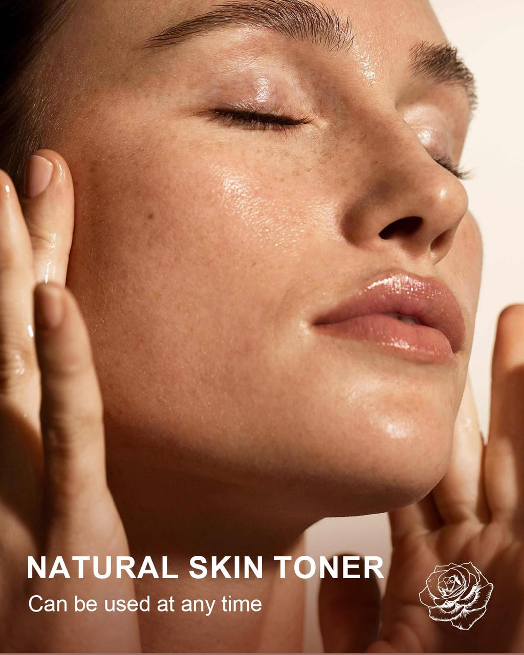 Yoken Pure Rose Water Toner for Face – 32oz Bulk, 100% Rosa Damascena Hydrosol, Alcohol-Free