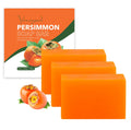 yoniagood 3 PCS Persimmon Soap Bar for Odor Control – Natural Deodorant Body Soap