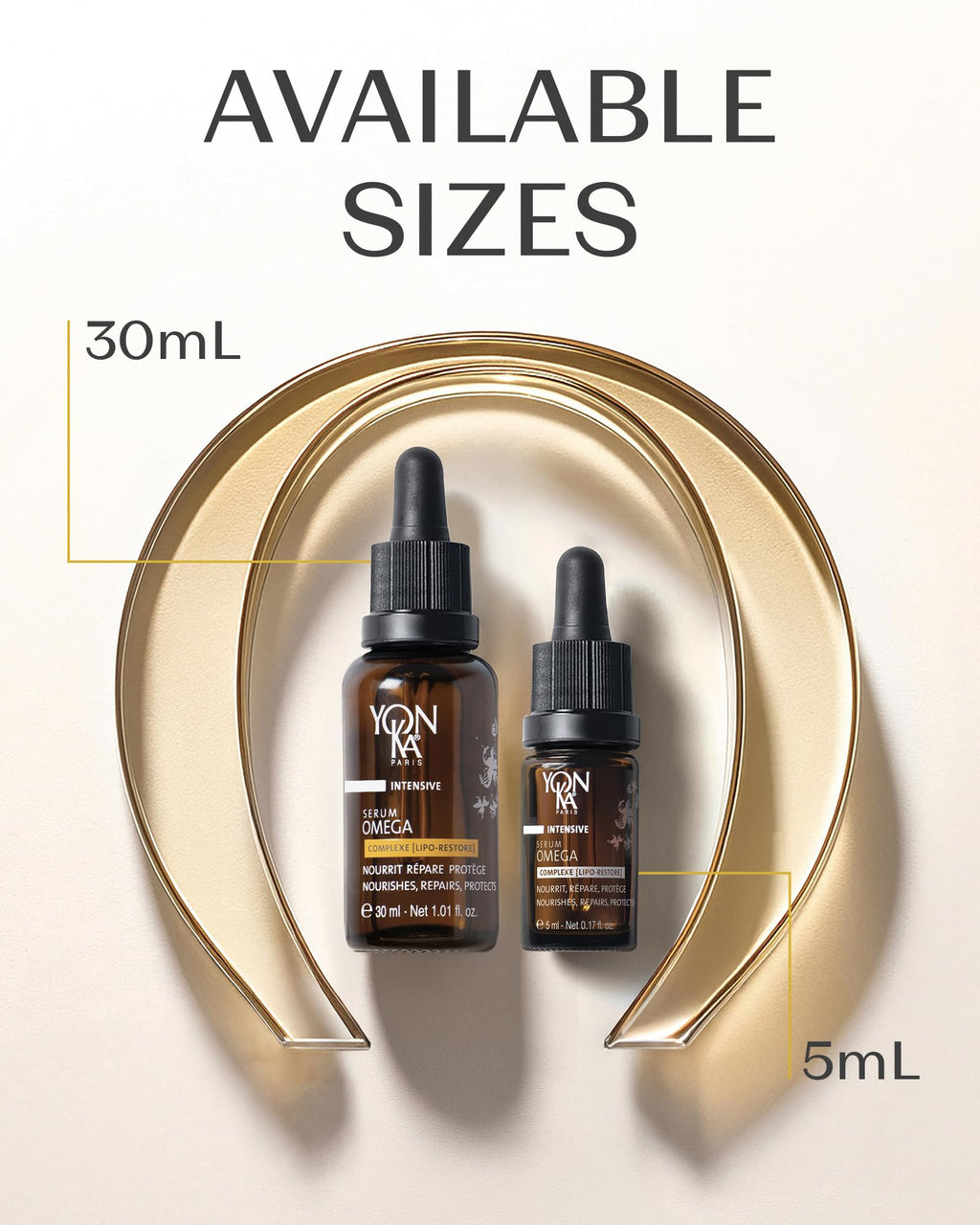 YONKA PARIS Serum Omega – Oil-in-Serum for Dry & Sensitive Skin | Omegas 3,6,9 | Made in France