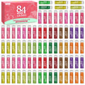 Yopela 84 Pack Lip Balm Bulk Variety Set – 14 Flavors, Hydrating & Natural