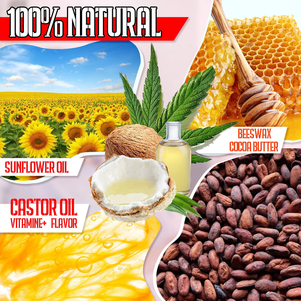 Yopela 112 Pack Natural Lip Balm Bulk – Vitamin E, Coconut Oil, 14 Flavors, Non-GMO