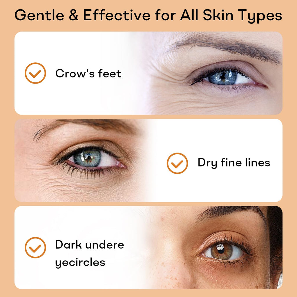 YoPoll Instant Eye Lift Cream – Temporary Under-Eye Tightener & Hydrating Primer with Hyaluronic Acid