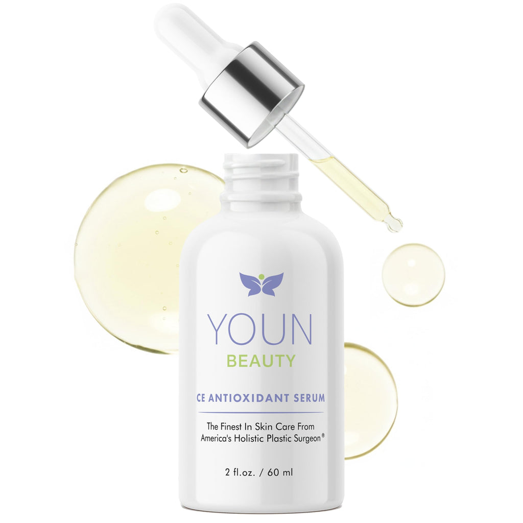 YOUN Beauty 20% Vitamin C Serum with Hyaluronic Acid – Antioxidant Face Serum by Dr. Anthony Youn | 60 ml
