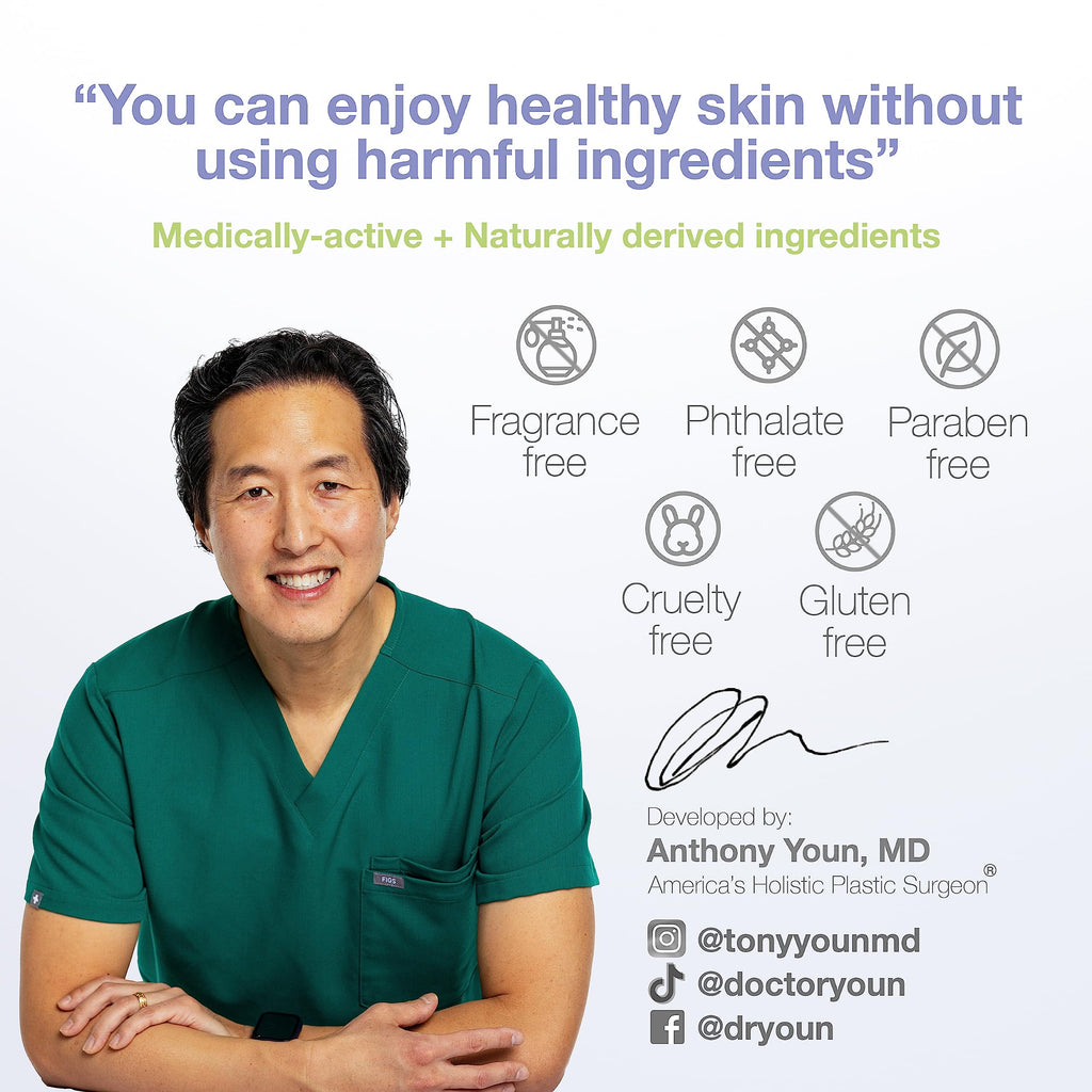 YOUN Beauty Calming Antioxidant Moisturizer — Face & Body, Paraben & Sulfate Free