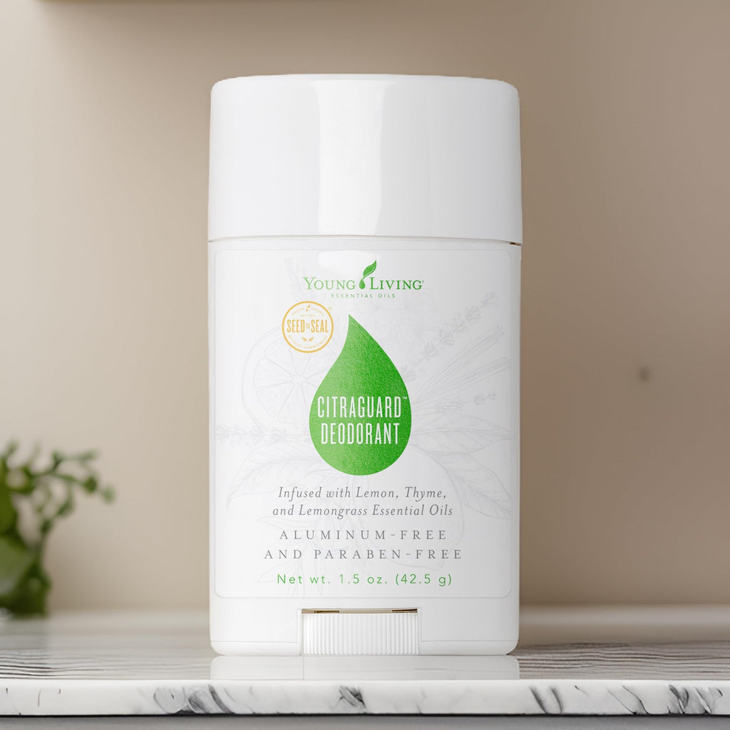 Young Living CitraGuard Deodorant 1.5 oz | Natural Odor Protection, Moisture-Absorbing & Vegan
