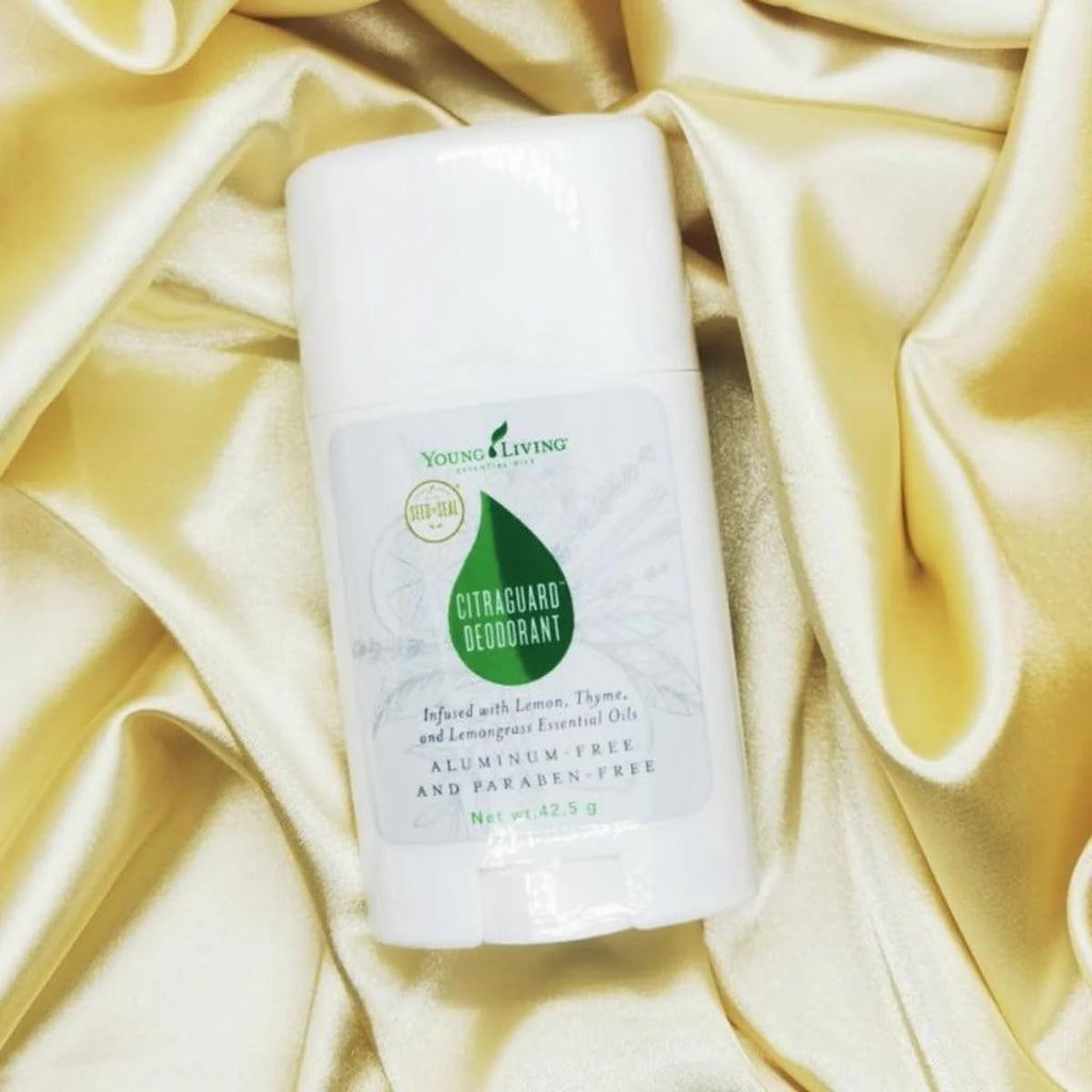 Young Living CitraGuard Deodorant 1.5 oz | Natural Odor Protection, Moisture-Absorbing & Vegan