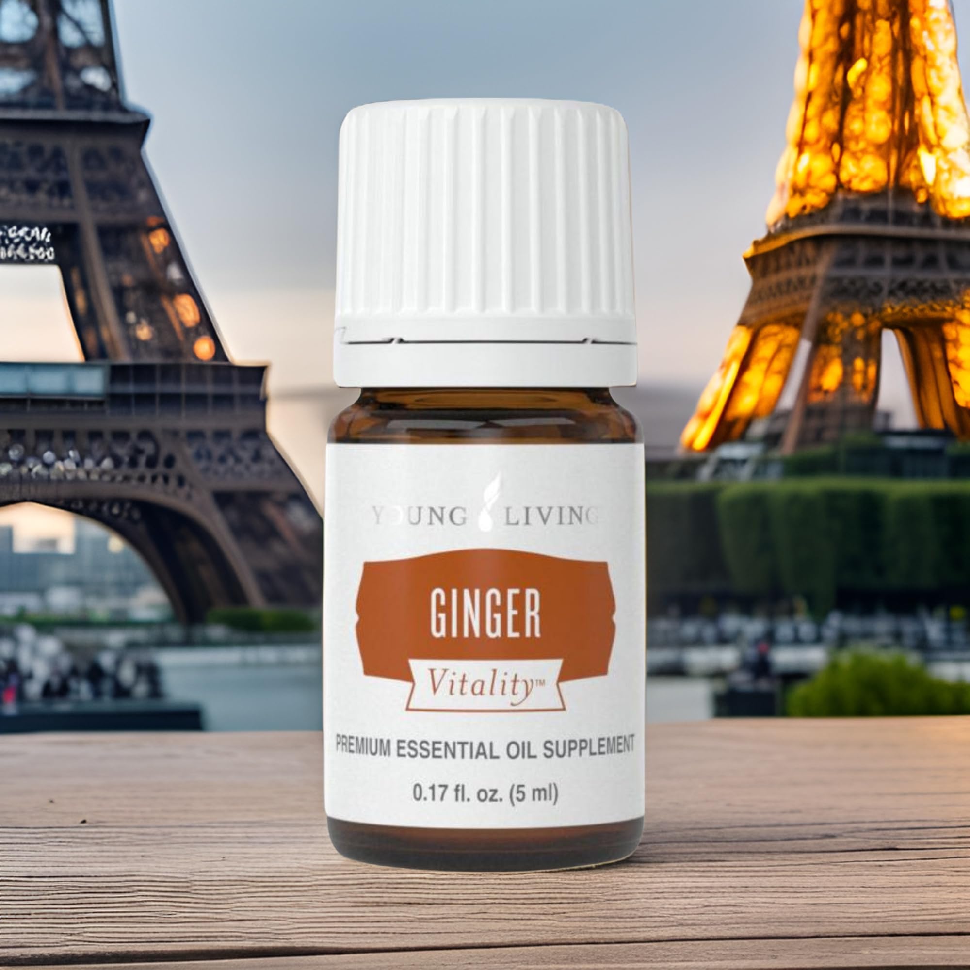 Young Living Ginger Vitality Essential Oil 5ml – Spicy Flavor for Cooking & Digestive Support