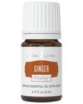 Young Living Ginger Vitality Essential Oil 5ml – Spicy Flavor for Cooking & Digestive Support
