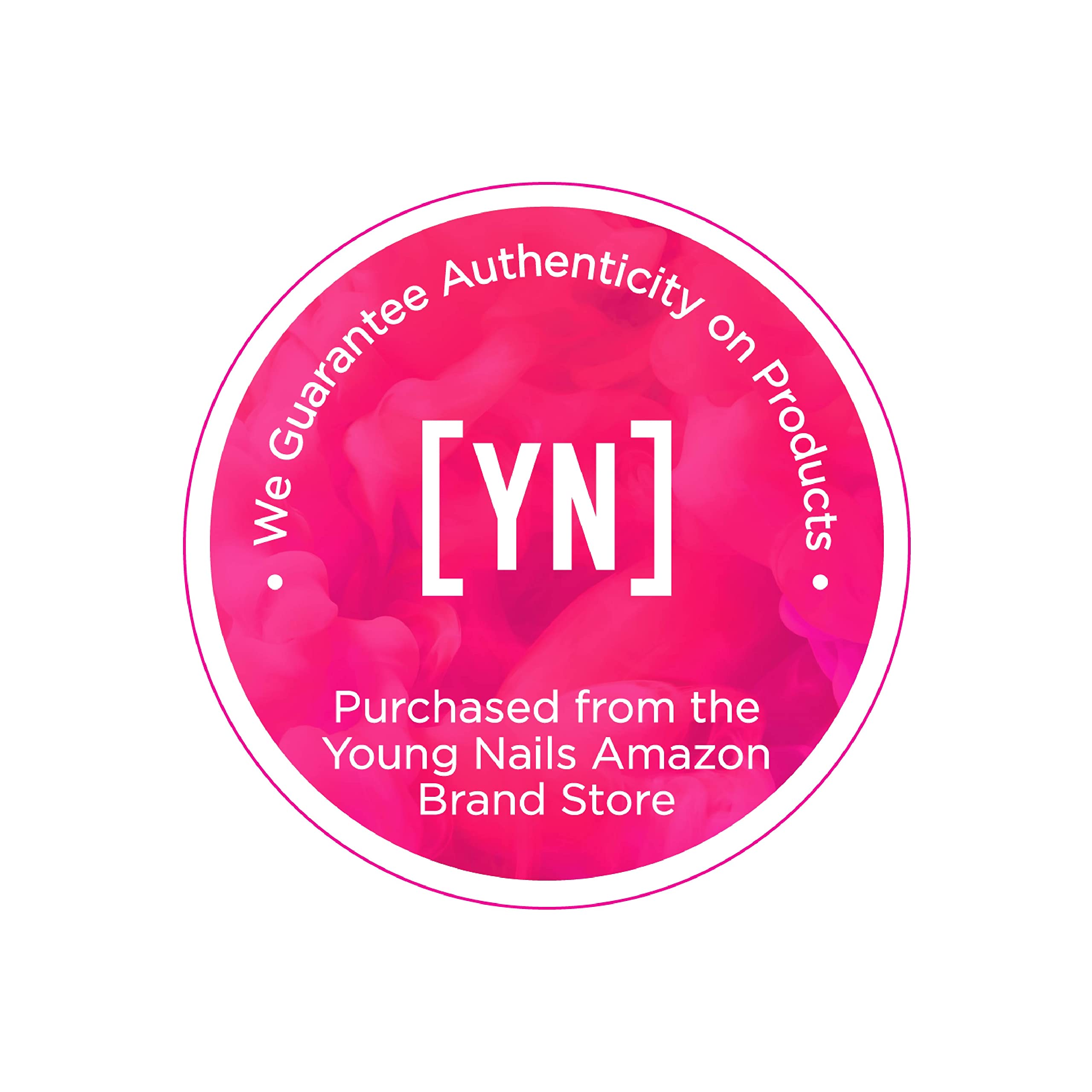 Young Nails Acrylic Cover Powder – Self-Leveling Nail Powder (Pink, 660g)