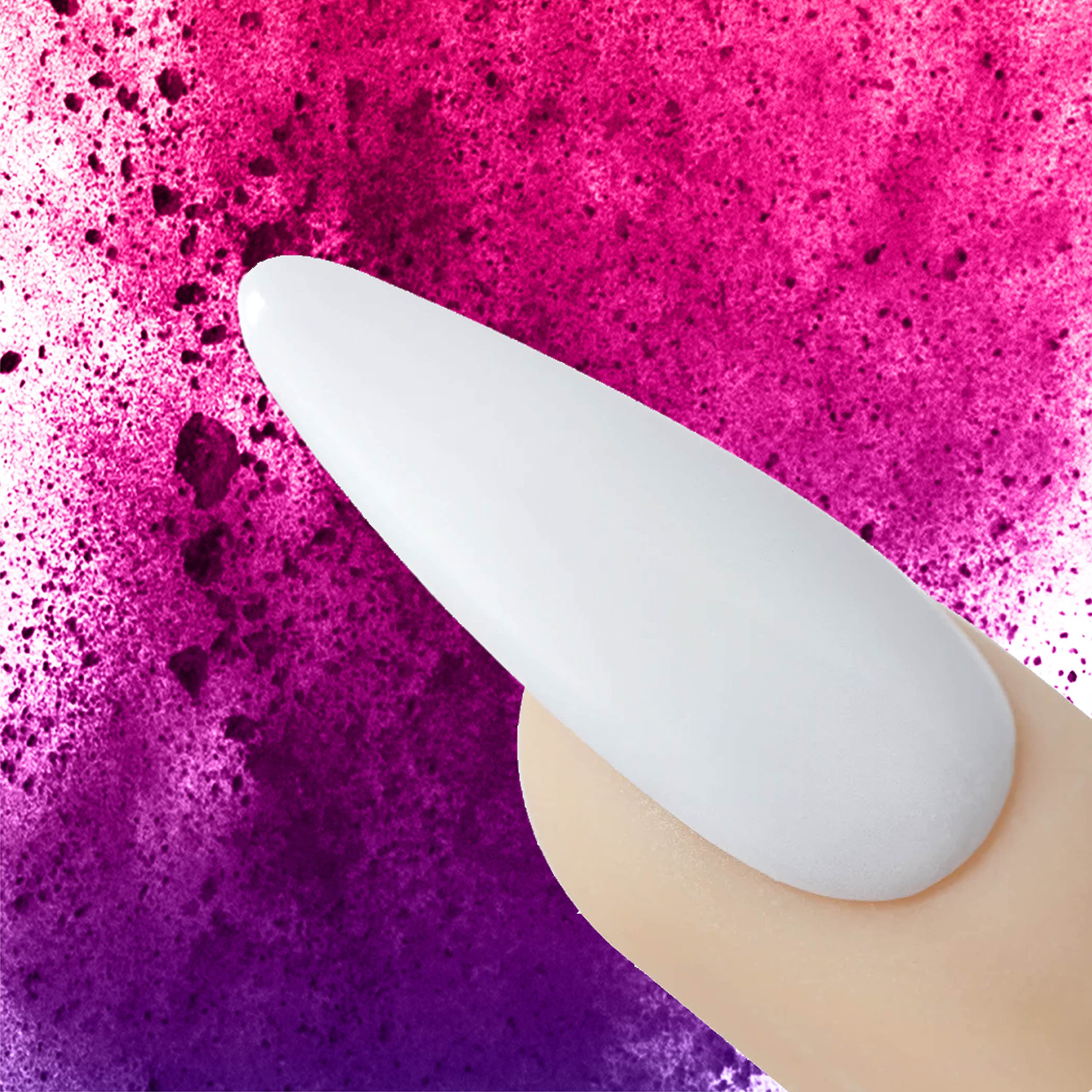 Young Nails Acrylic Core Powder – Self-Leveling Nail Powder, 660g, Clear/Nude/Pink/White