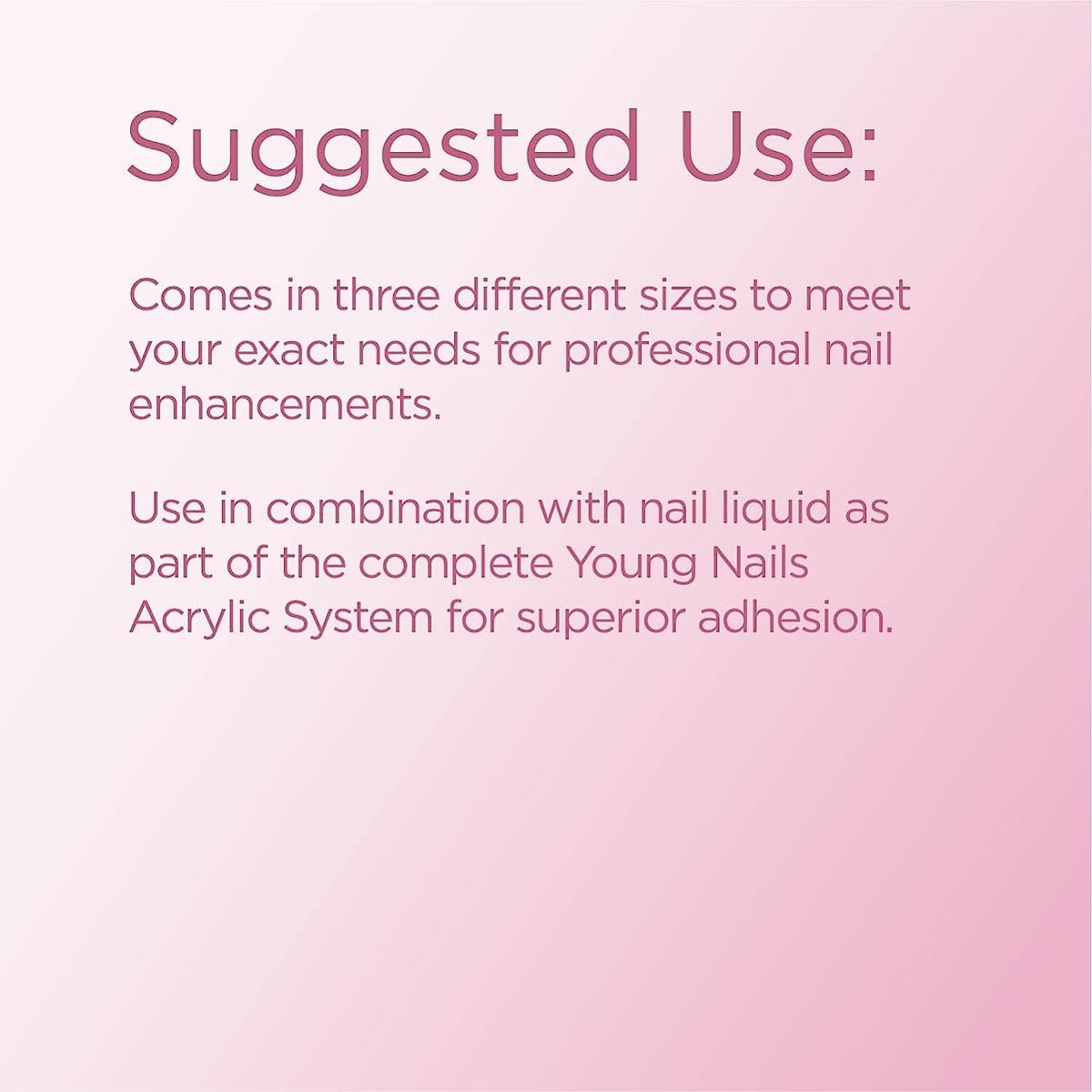 Young Nails Acrylic Cover Powder — Self-Leveling Nail Powder Cherry Blossom 660g | Professional Grade