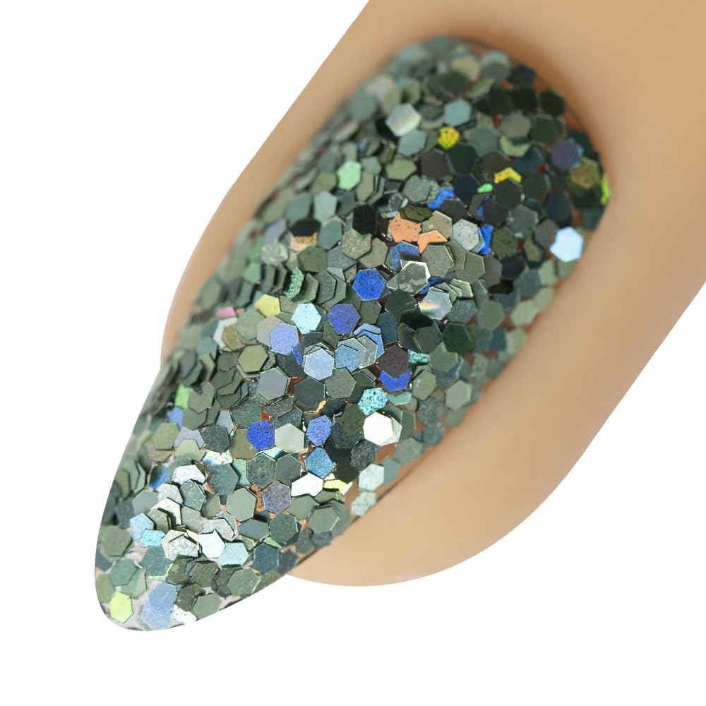 Young Nails Art Glitters - Premium Nail Glitter Powder for Acrylic & Gel Nails | 1 oz