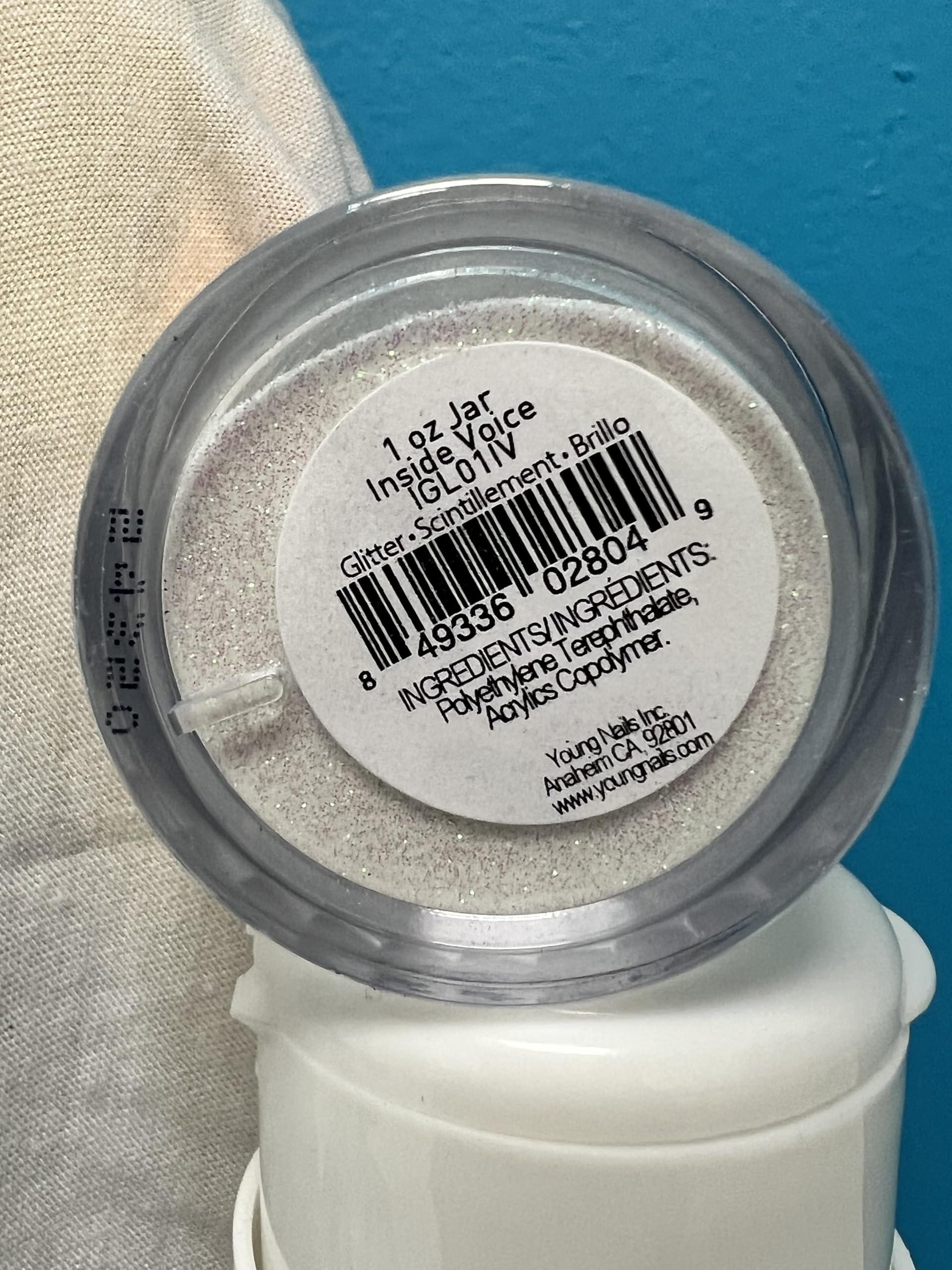 Young Nails Art Glitters - Premium Glitter Powder for Acrylic & Gel Nails, 1 oz
