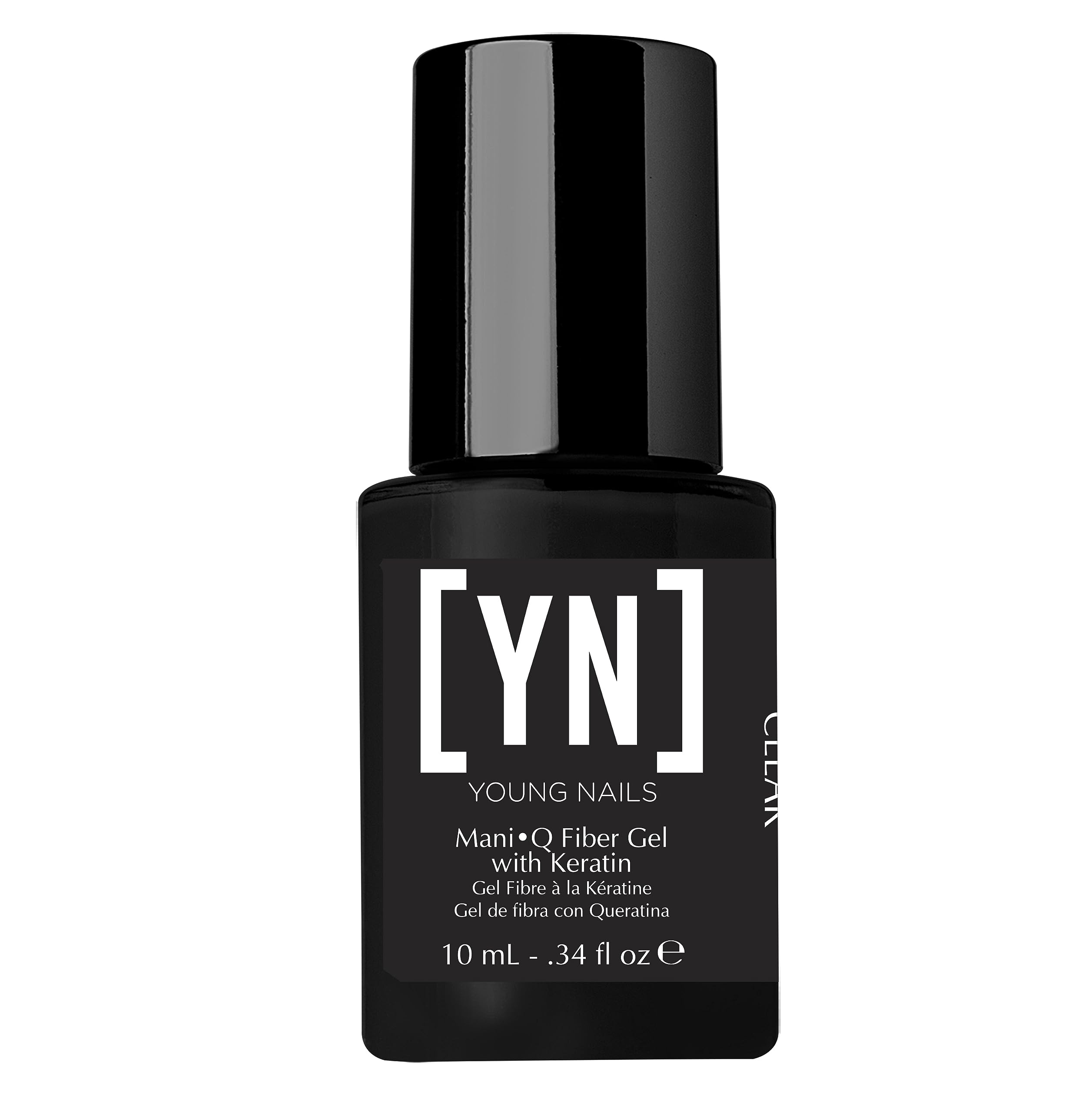 Young Nails ManiQ Fiber Gel + Keratin, 1/3 Oz – Natural-Look Nail Enhancement