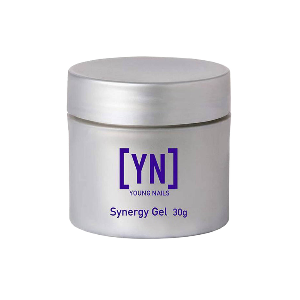Young Nails Synergy Gel System – Hard Builder Gel, Superior Adhesion (Clear, 30g)