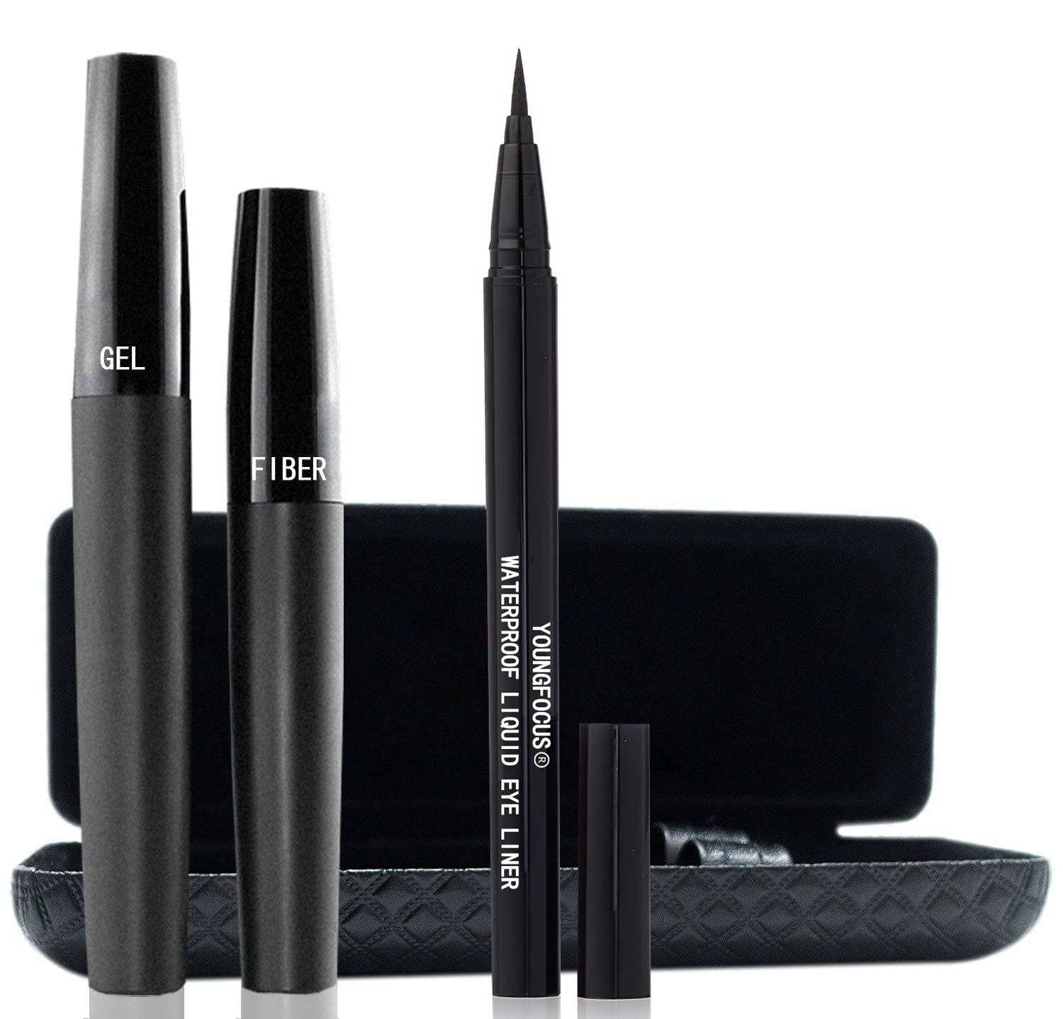 Youngfocus 3D Silk Fiber Lash Mascara – Lengthening, Thickening, Waterproof, All-Day Wear
