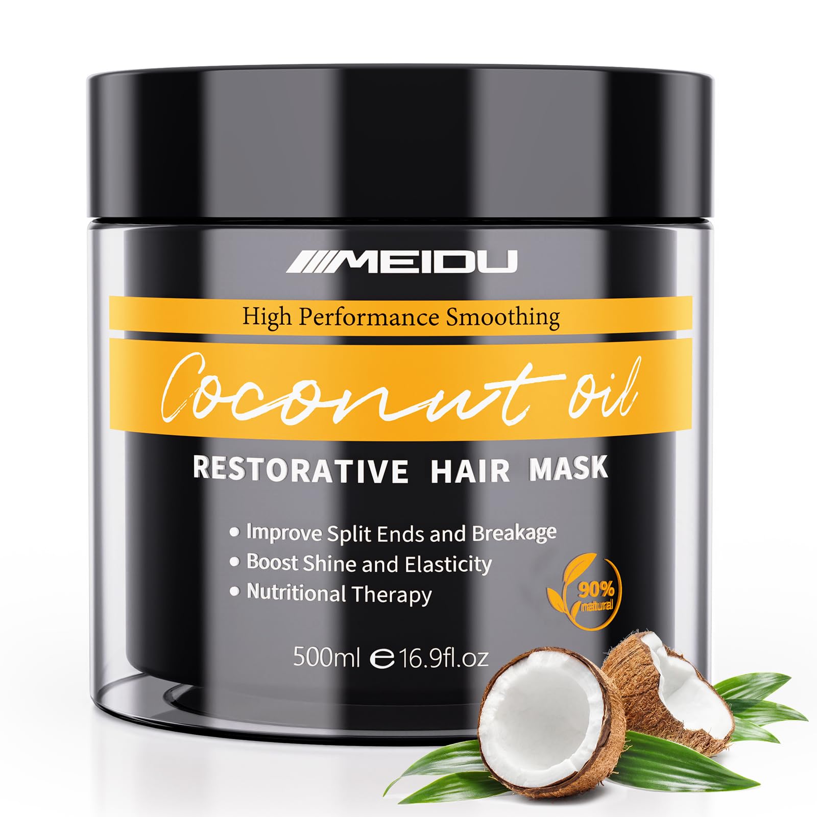 YOURTONE Keratin Hair Mask Treatment | Deep Conditioning for Dry, Damaged Hair (16.9 fl oz)