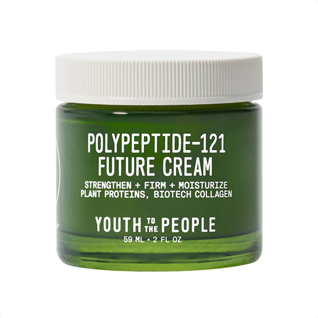 Youth To The People 121-Polypeptide Future Cream — Fragrance-Free Vegan Peptide Moisturizer (2 oz)