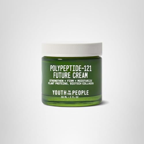 Youth To The People 121-Polypeptide Future Cream — Fragrance-Free Vegan Peptide Moisturizer (2 oz)