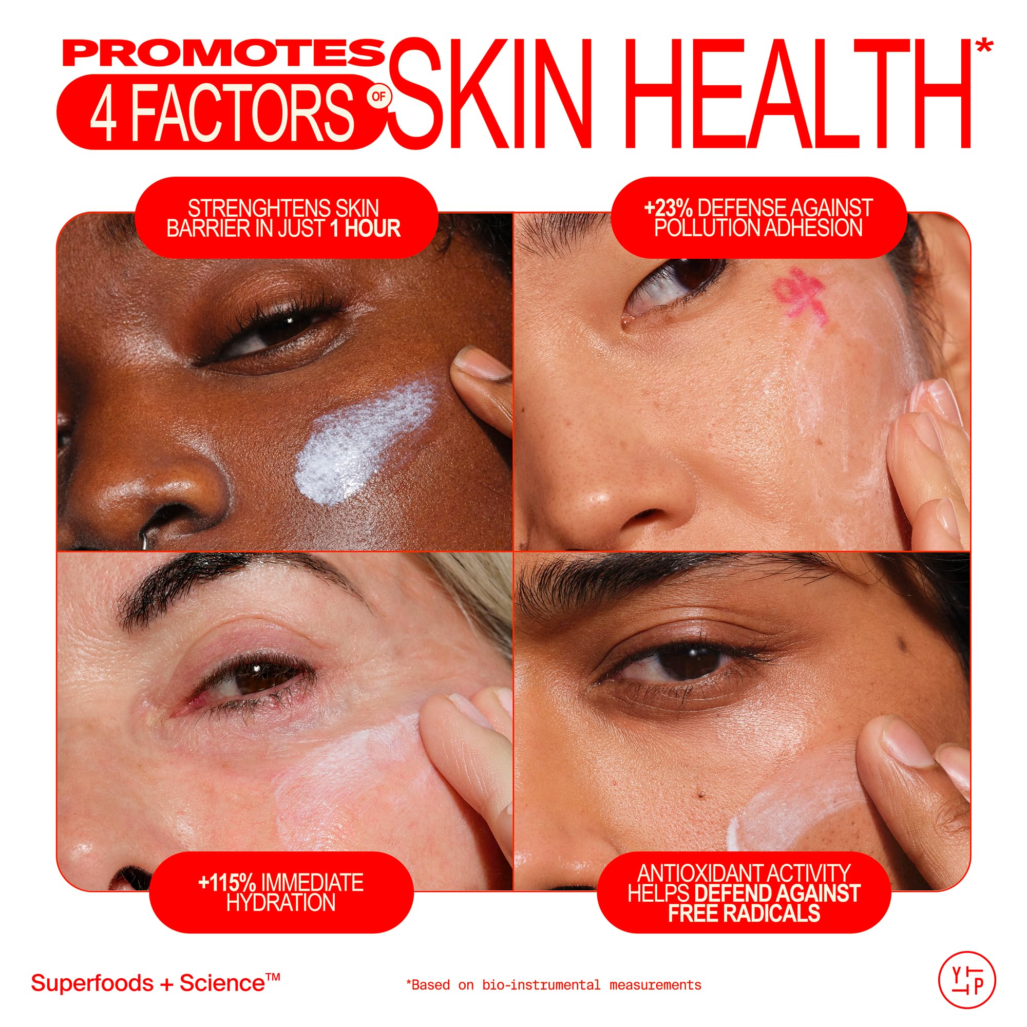 Youth To The People Youthscreen Sunscreen SPF 60 | Daily Hydration + Pollution Defense