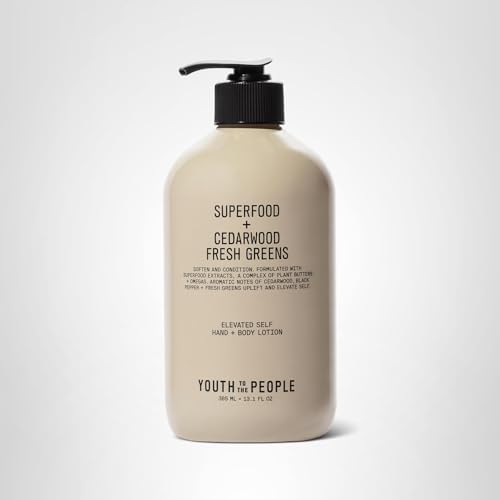 Youth To The People Superfood Hand + Body Lotion – Omega-Rich Vegan Moisturizer