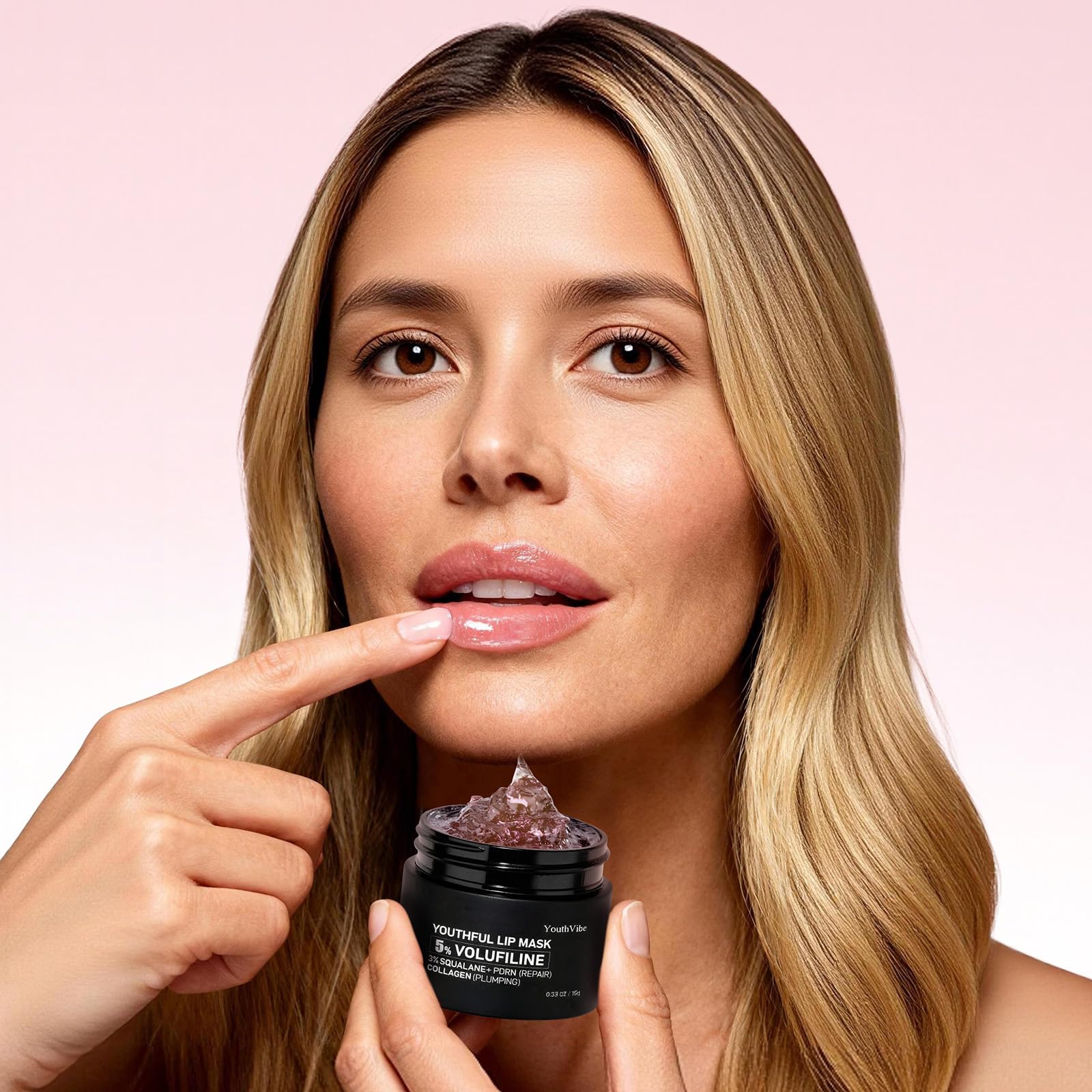 YouthVibe Lip Mask Overnight Moisturizing – Hydration, Plumpness & Barrier Support