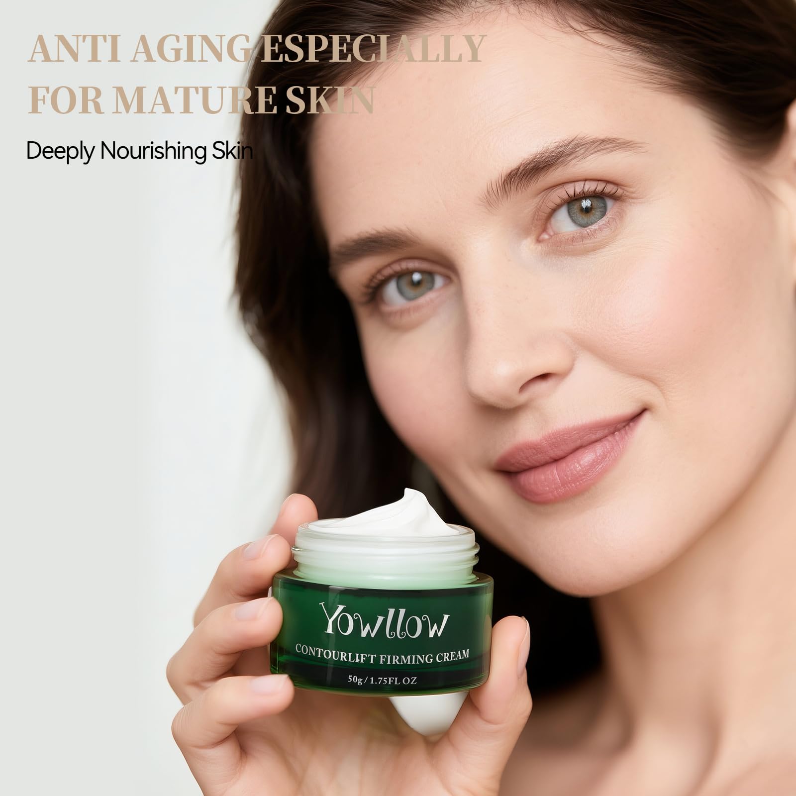Yowllow Anti-Aging Moisturizer – Hydrating & Firming Cream for Face, Neck, and Chest