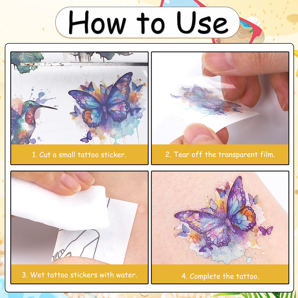 Yoyuspy Red Ribbon Week Temporary Tattoos – 200+ Drug Free Decorations & Awareness Stickers