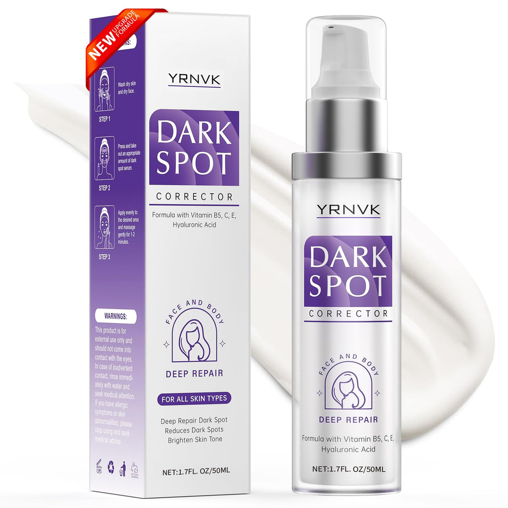 YRNVK Dark Spot Remover – Rapid Tone Repair Retinol Cream with Vitamin C