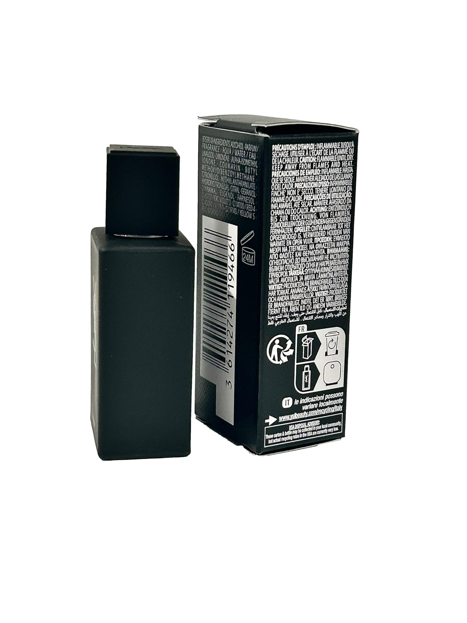 Yves Saint Laurent LE PARFUM YSL Men MYSLF Mini Perfume – 7.5 ml Travel Size Splash