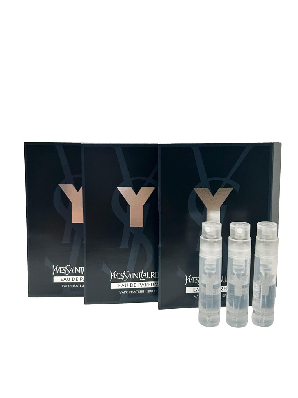 Yves Saint Laurent YSL Y Men EDP Sample Set – 3 x 1.2 ml Travel Vials