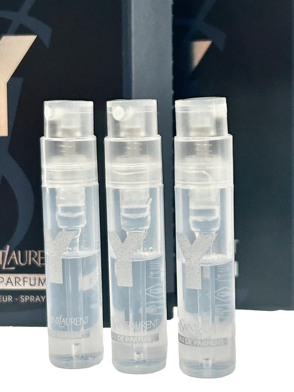 Yves Saint Laurent YSL Y Men EDP Sample Set – 3 x 1.2 ml Travel Vials