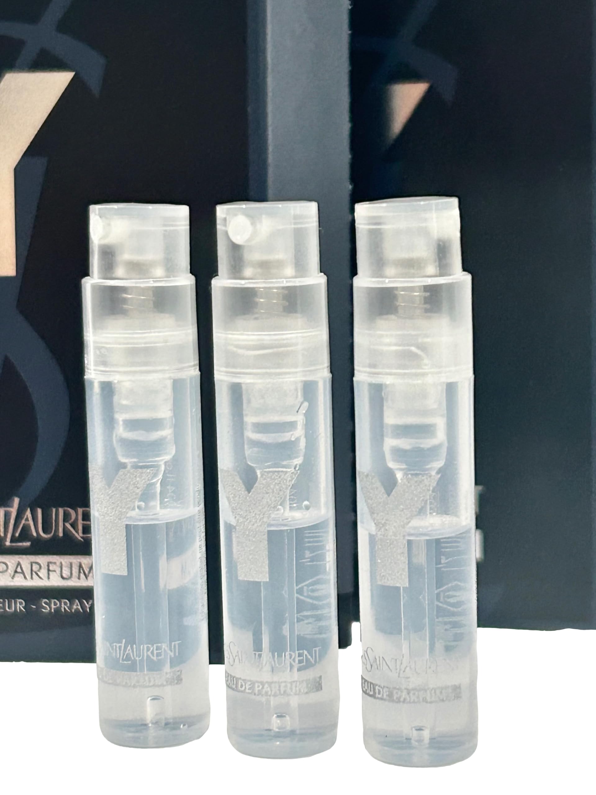 Yves Saint Laurent YSL Y Men EDP Sample Set – 3 x 1.2 ml Travel Vials